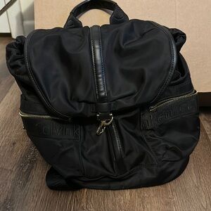 Calvin Klein Nylon Black Backpack
